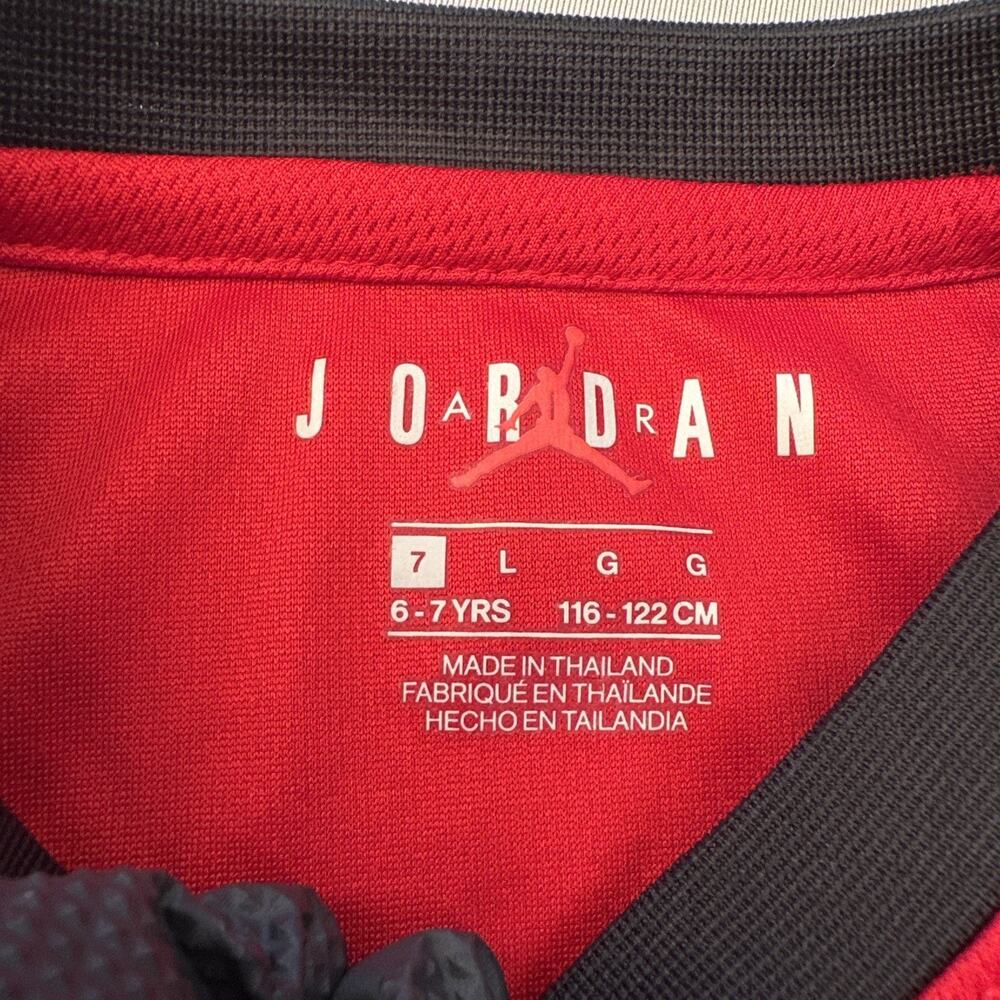 Nike Air Jordan Michael Jordan Jersey Red Toddler Youth 7 (6-7 Years) 116-122CM - Picture 3 of 9